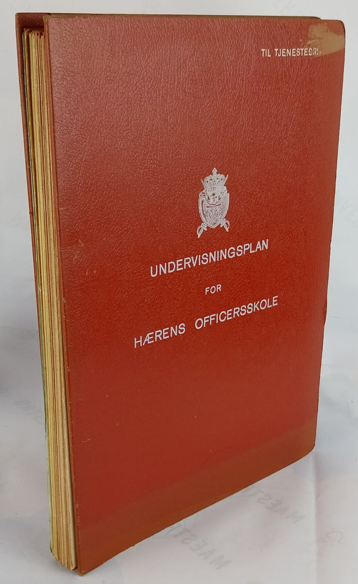 Undervisningsplan for Hærens Officersskole
