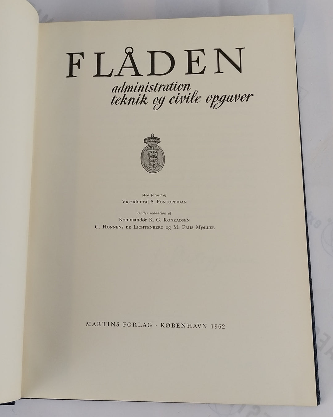 Flåden. Administration, teknik og civile opgaver