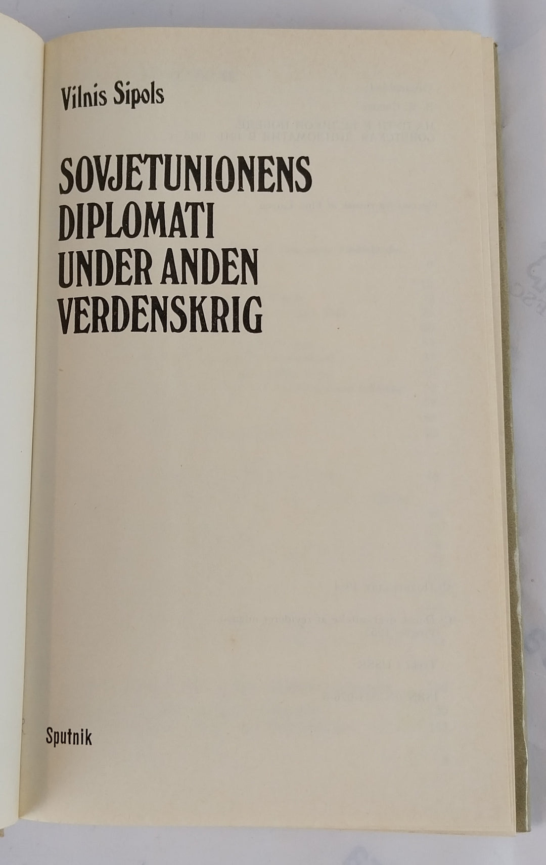Sovjetunionens diplomati under anden verdenskrig