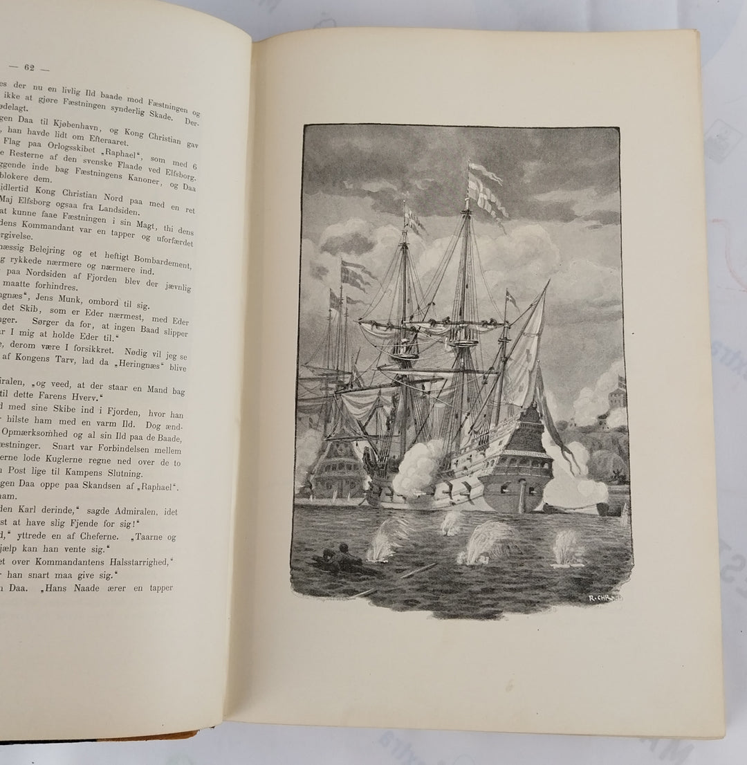 Vore søhelte. Historiske Fortællinger.