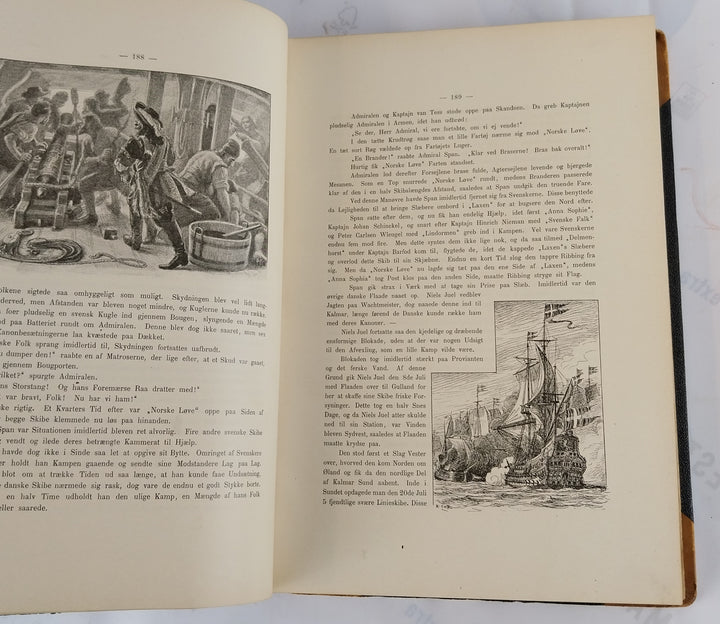 Vore søhelte. Historiske Fortællinger.