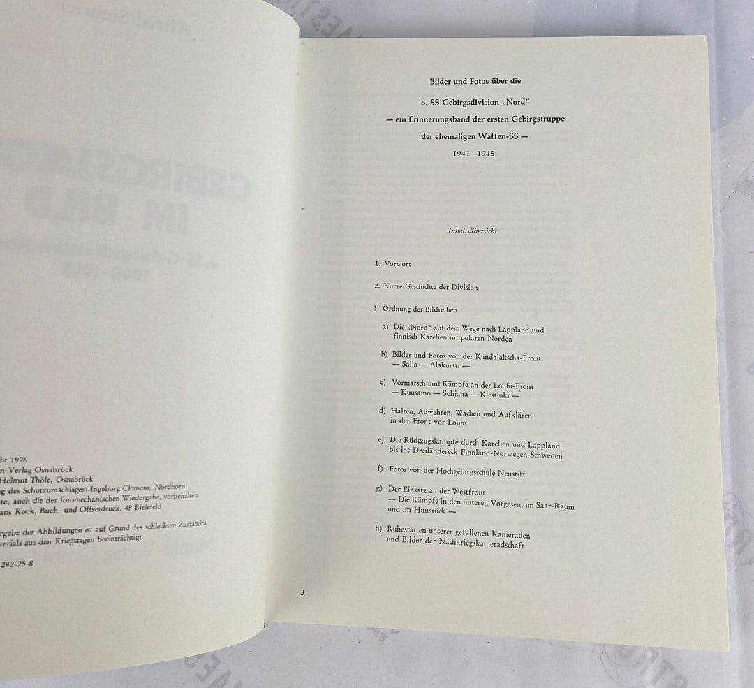 Gebirgsjæger im bild: 6. SS-Gebirgsdivision Nord 1940-1945