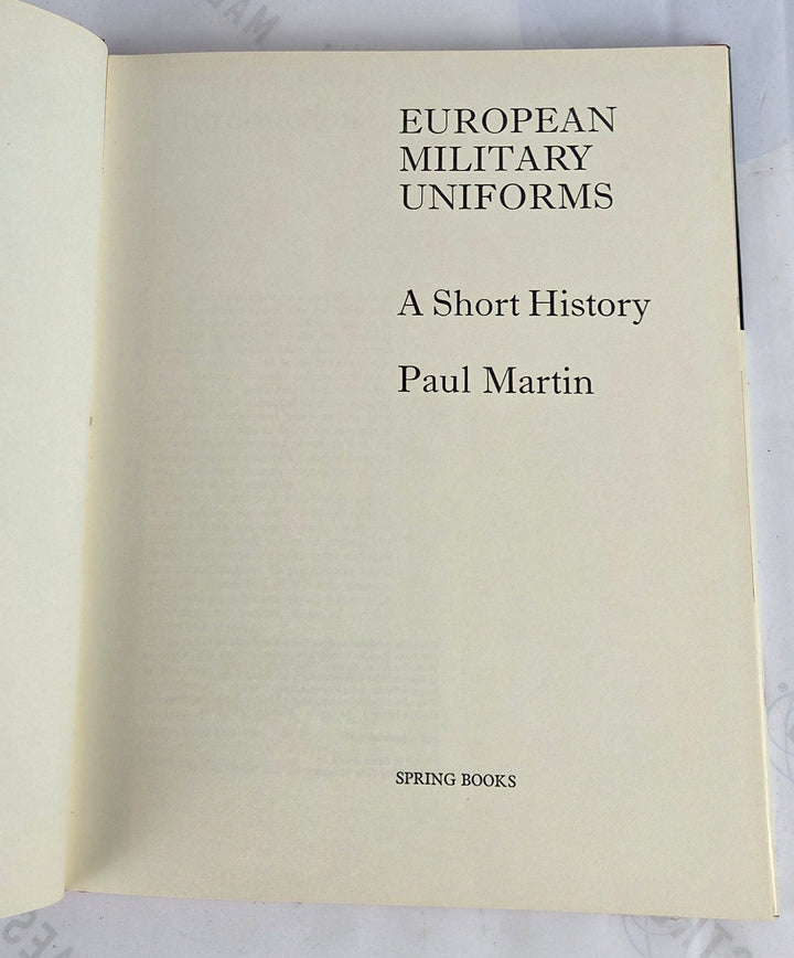 European Military Uniforms
