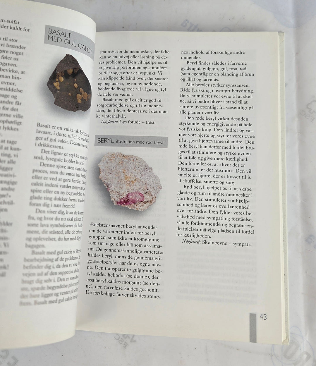 Energi. Sten og krystaller