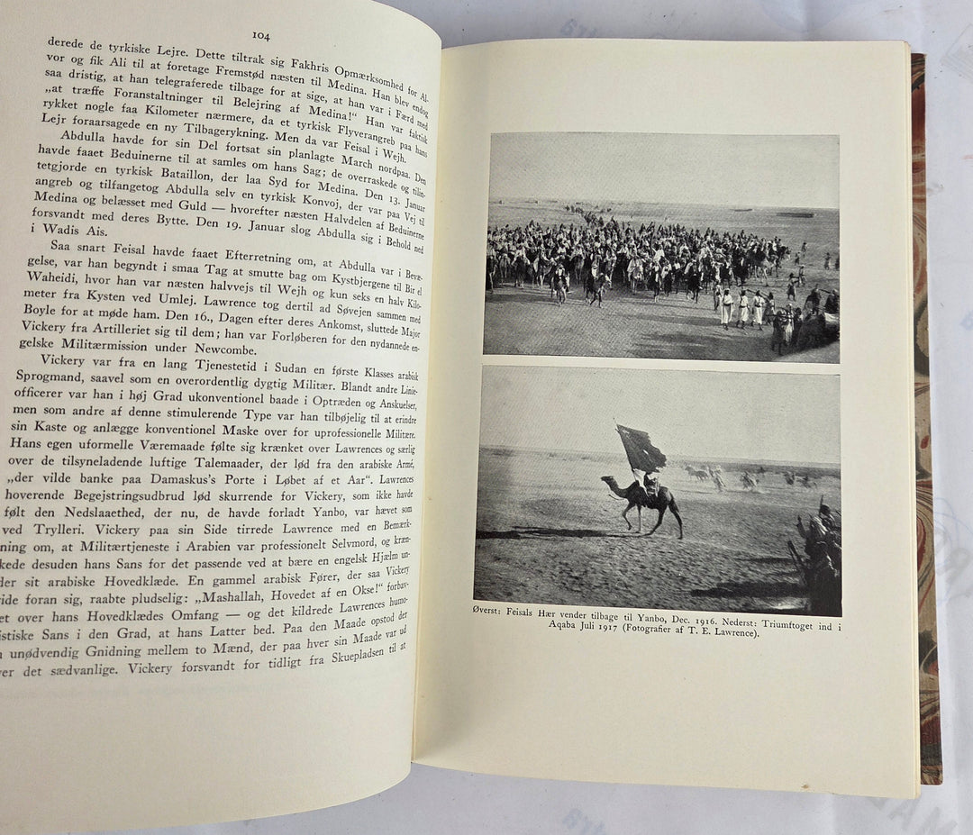 T. E. Lawrence i Arabien og efter
