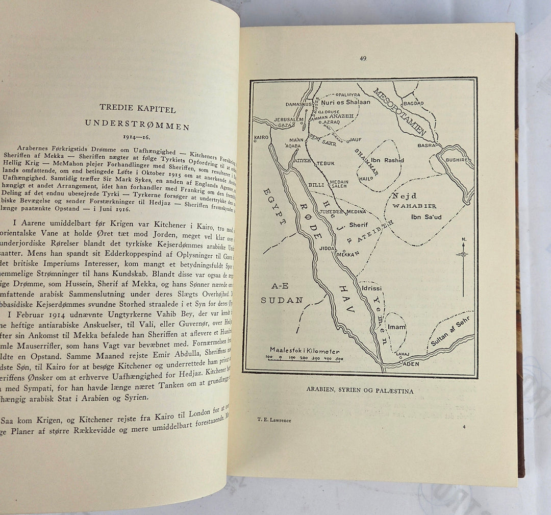 T. E. Lawrence i Arabien og efter