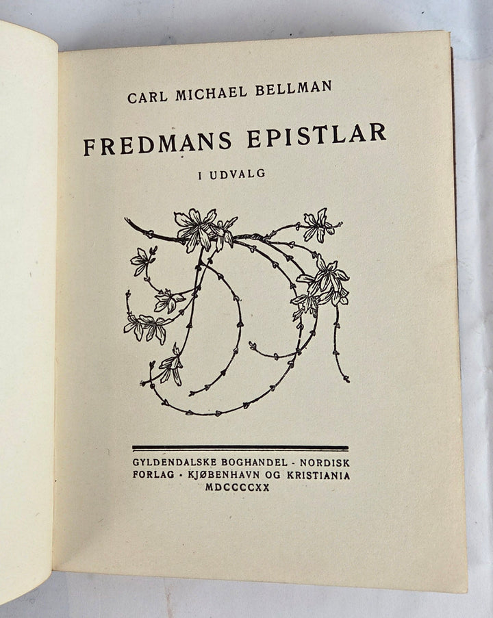 Fredmans Epistlar i udvalg