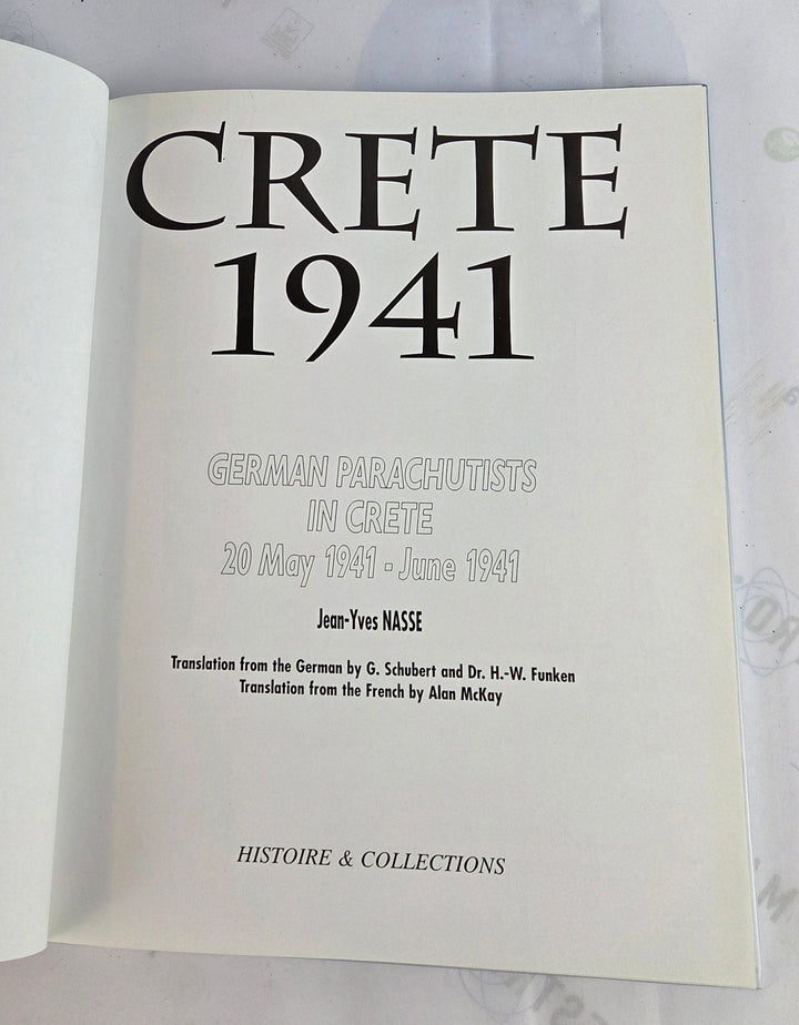 Fallschirmjager in Crete. Crete 1941
