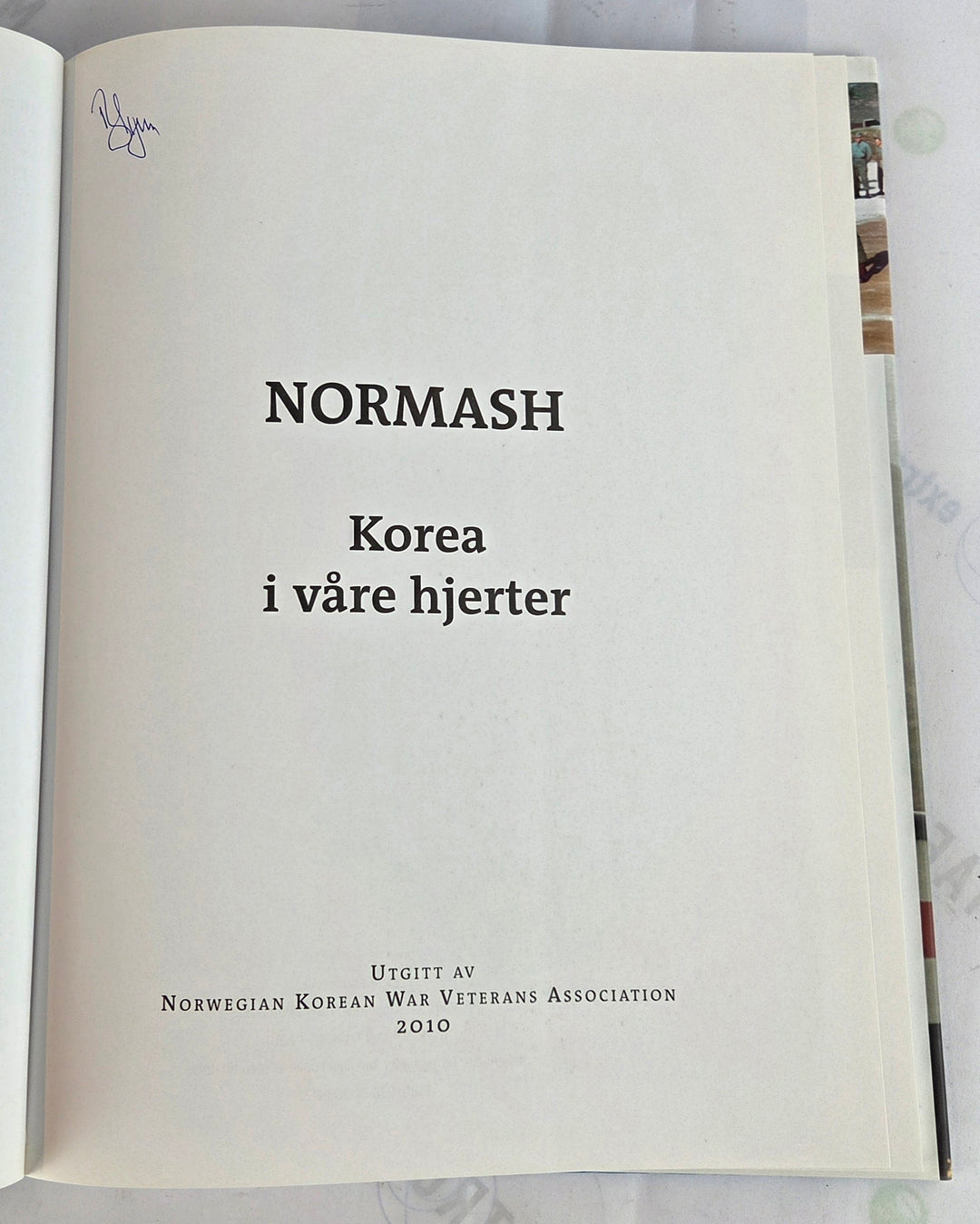 Normash. Korea i våre hjerter