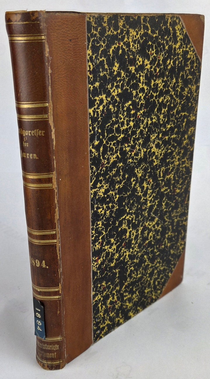 Krigsministeriets Kundgørelser for Hæren 1894