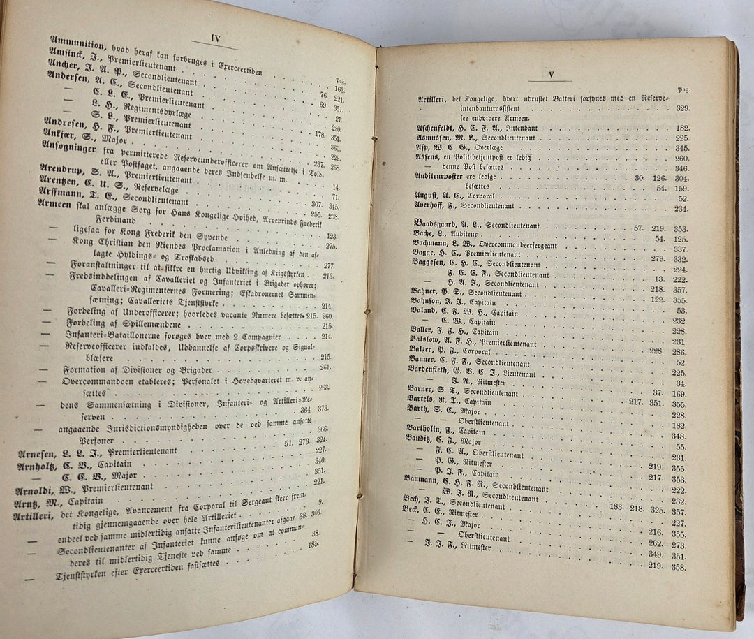 Krigsministeriets Kundgjørelser for Armeen for Aaret 1862 og 1863