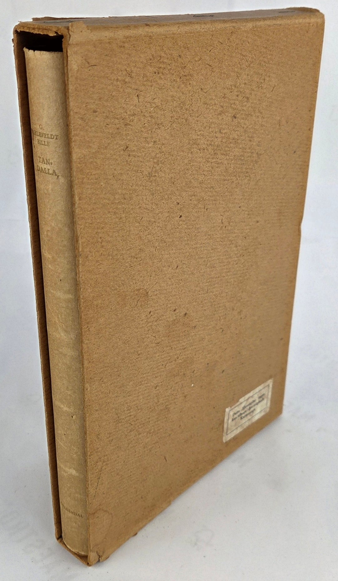 Tandalla. Den Dansk-Østafrikanske videnskabelige ekspedition af 1947.