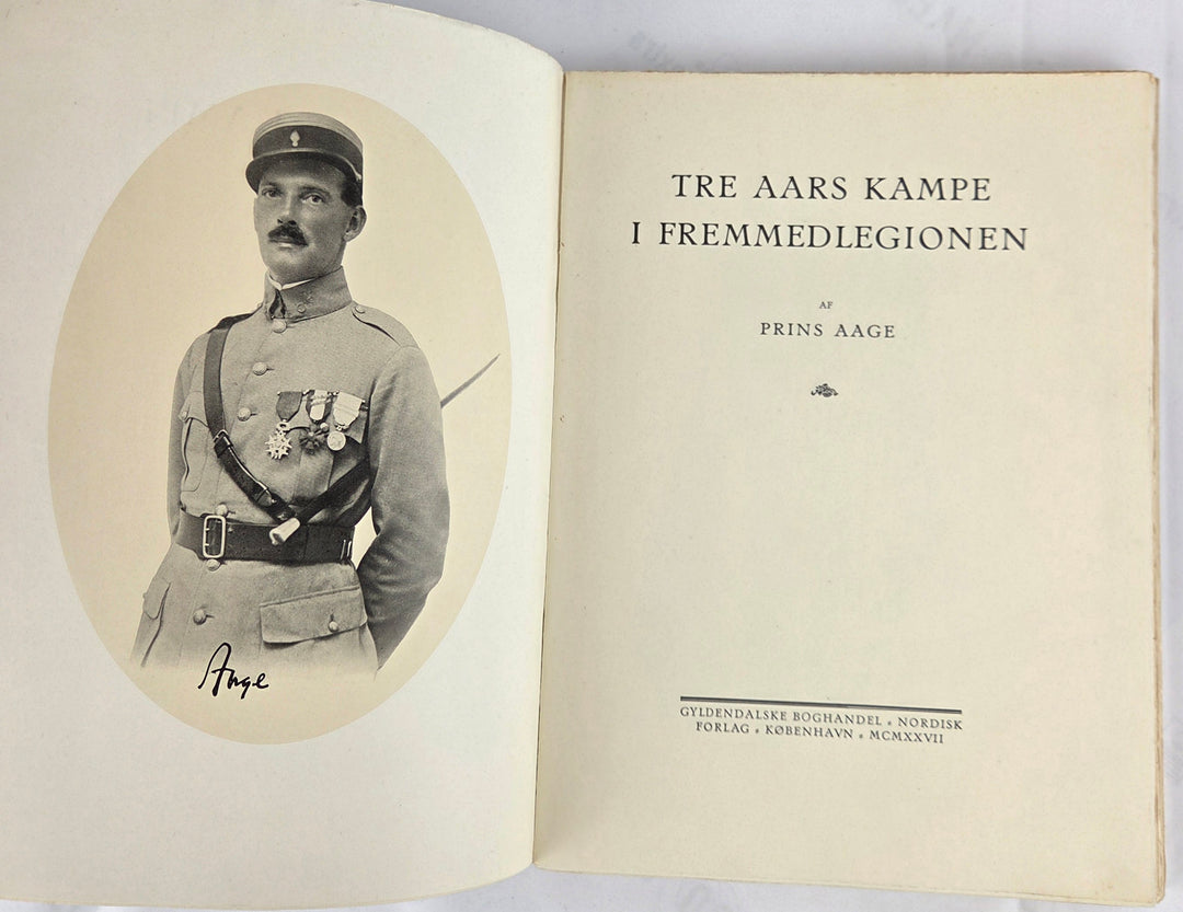 Tre aars kampe i Fremmedlegionen