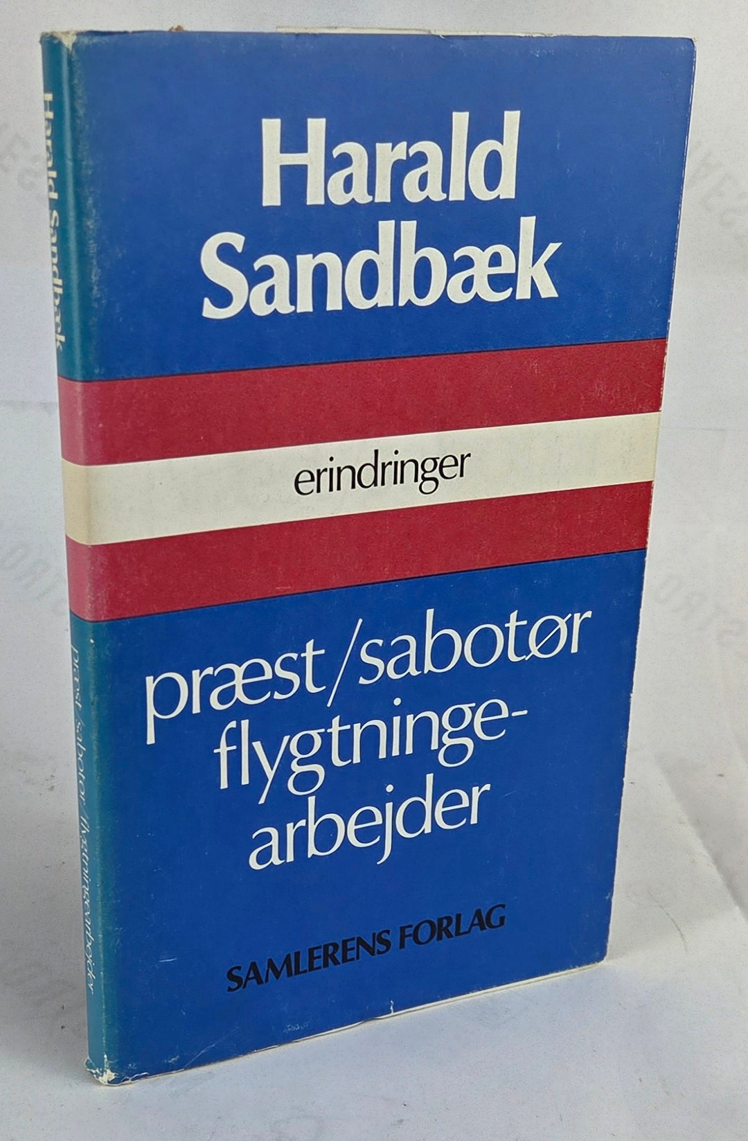 Præst, sabotør, flygtningearbejder. Erindringer