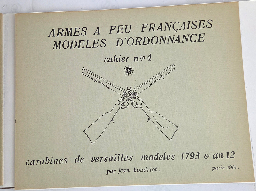 Armes a Feu Francaises Modeles Reglementaires