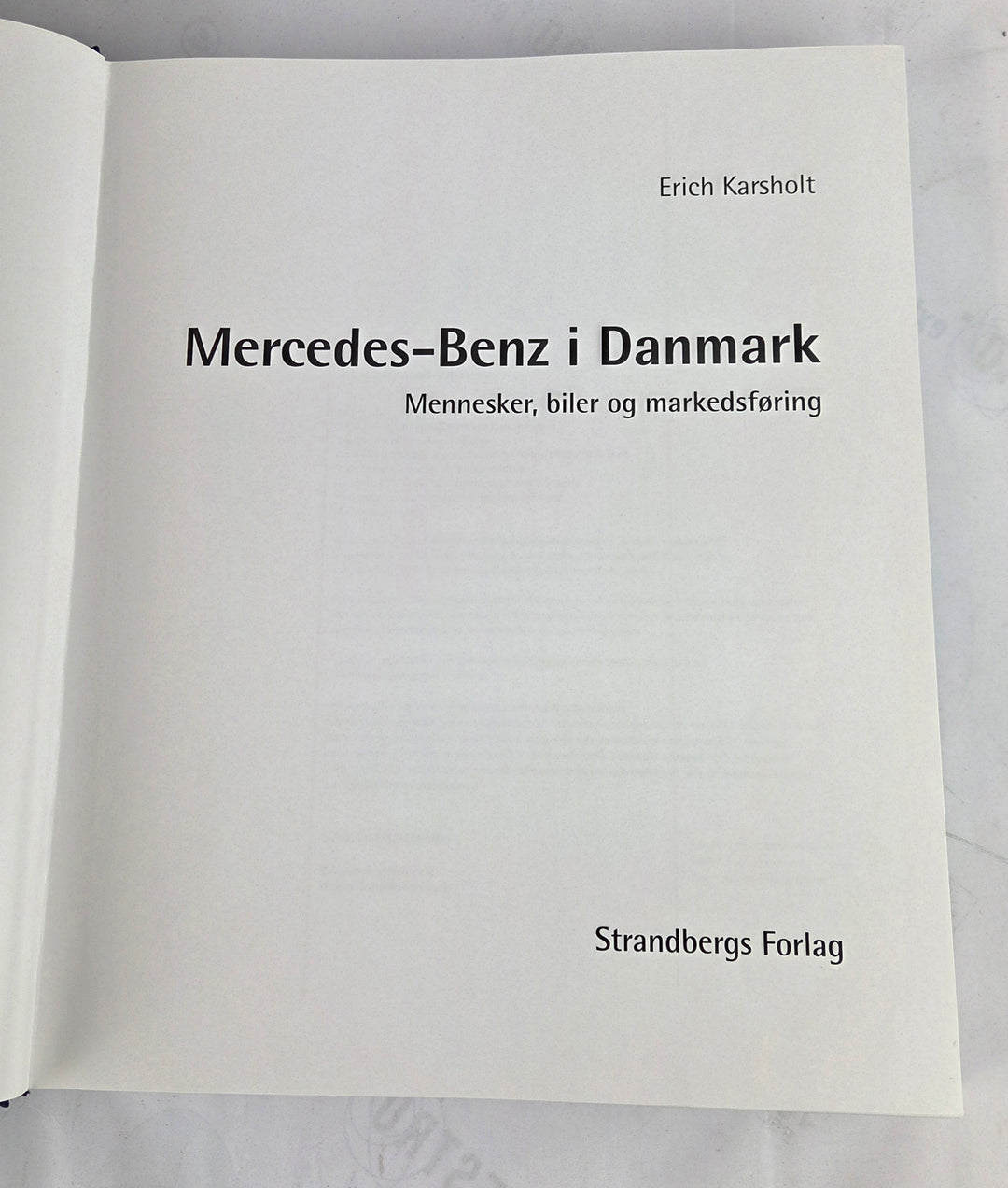 Mercedes-Benz i Danmark - Mennesker, biler og markedsføring