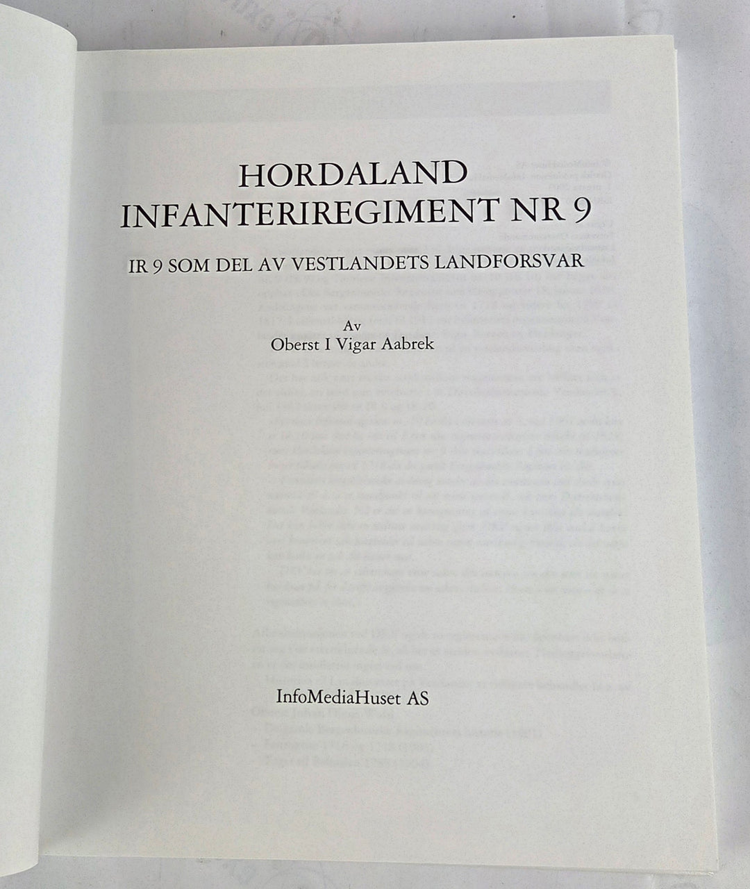Hordaland Infanteriregiment Nr. 9