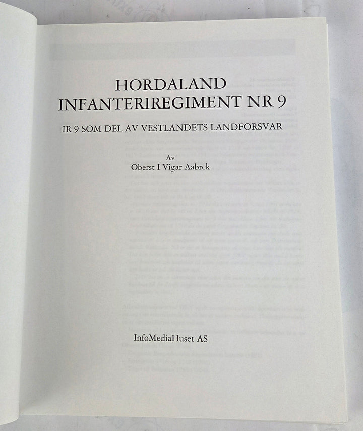 Hordaland Infanteriregiment Nr. 9