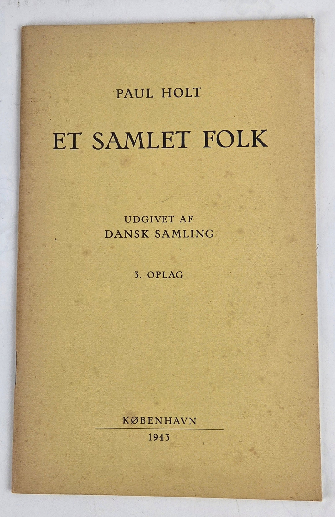 Et samlet folk