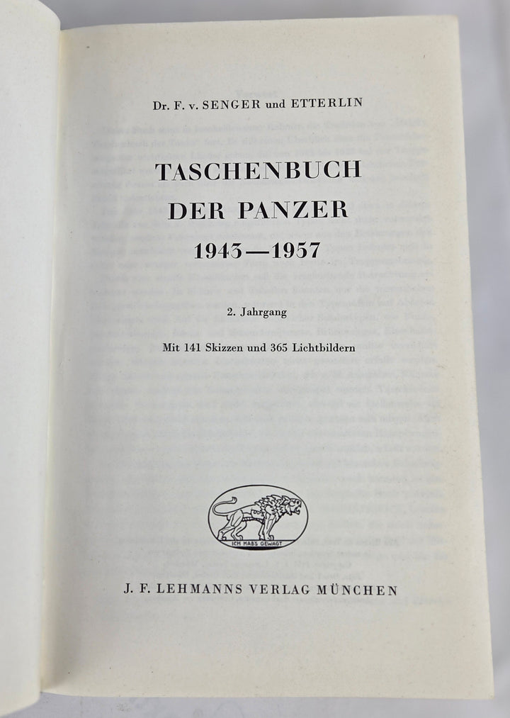 Taschenbuch der Panzer 1943-1957