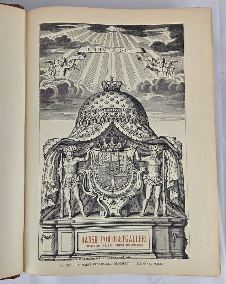 Dansk Portrætgalleri. Fjerde Bind : Danmarks Hovedstad