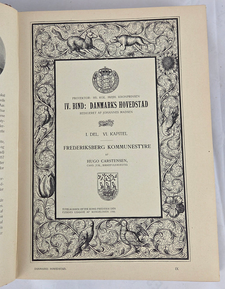 Dansk Portrætgalleri. Fjerde Bind : Danmarks Hovedstad