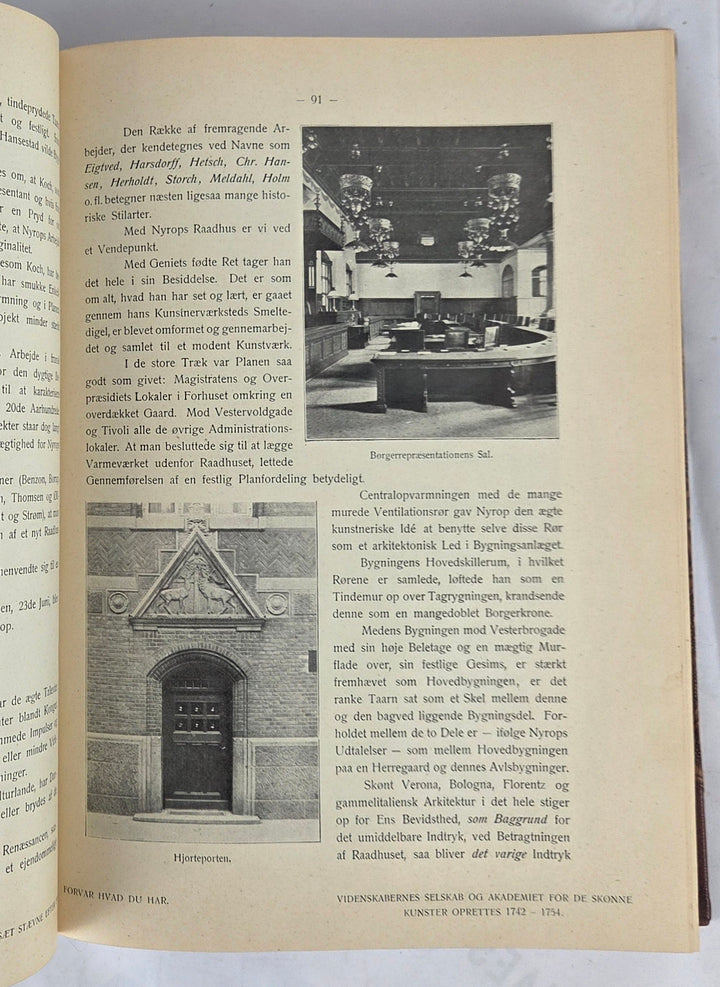 Dansk Portrætgalleri. Fjerde Bind : Danmarks Hovedstad