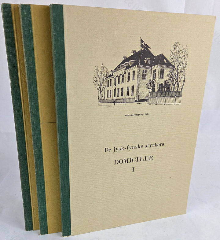 De jysk-fynske styrkers domiciler