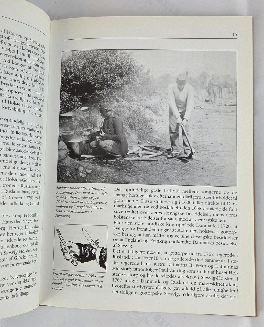 På forpost ved Dybbøl i krigen 1864