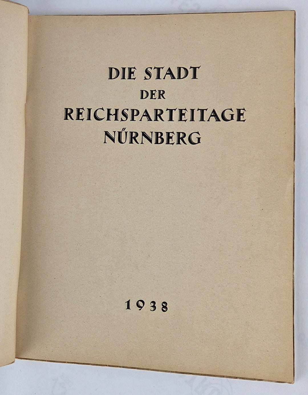 Die Stadt der Reichsparteitage. Nürnberg