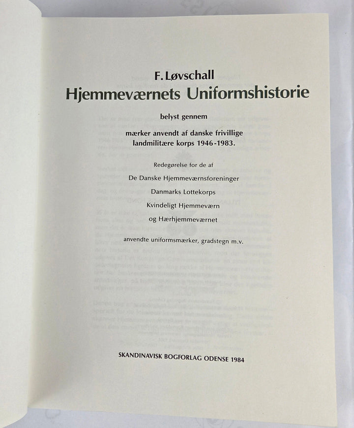 Hjemmeværnets Uniformshistorie