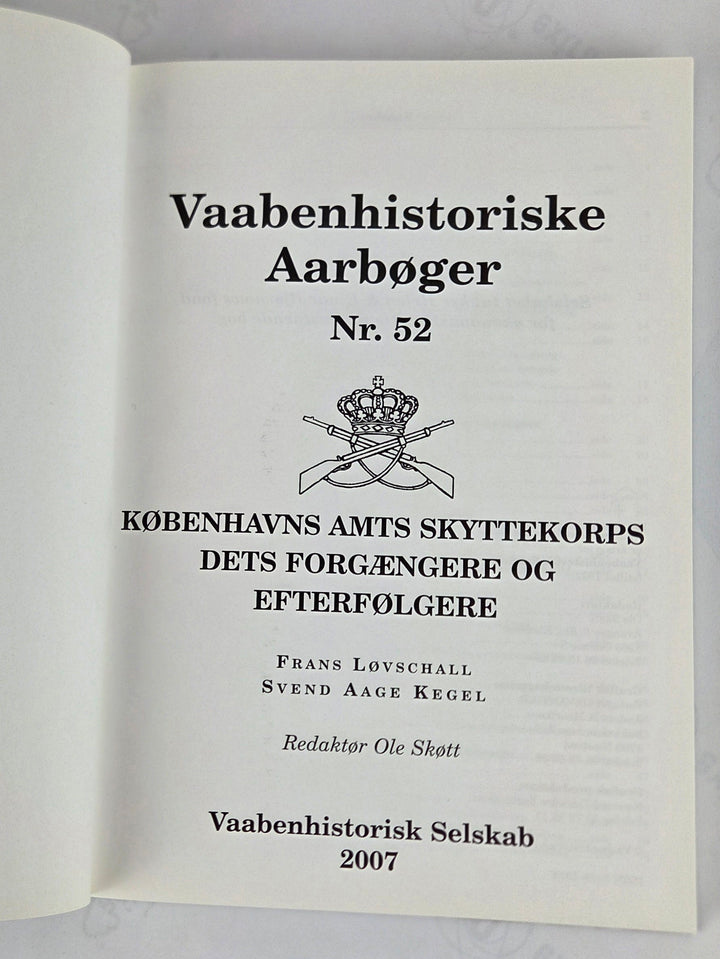 Vaabenhistoriske Aarbøger 2007 Nr. 52