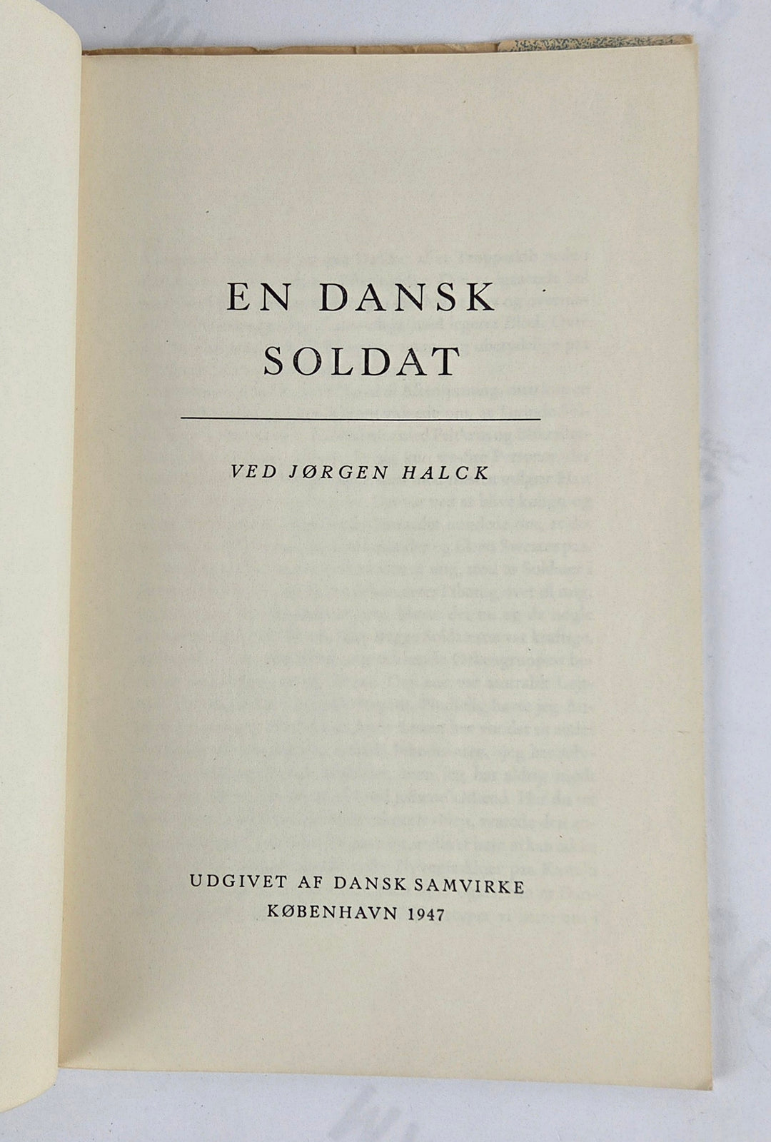 En Dansk Soldat