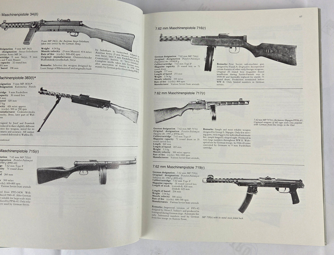 Small Arms Artillery and Special Weapons of the Third Reich, An encyclopedic survey
