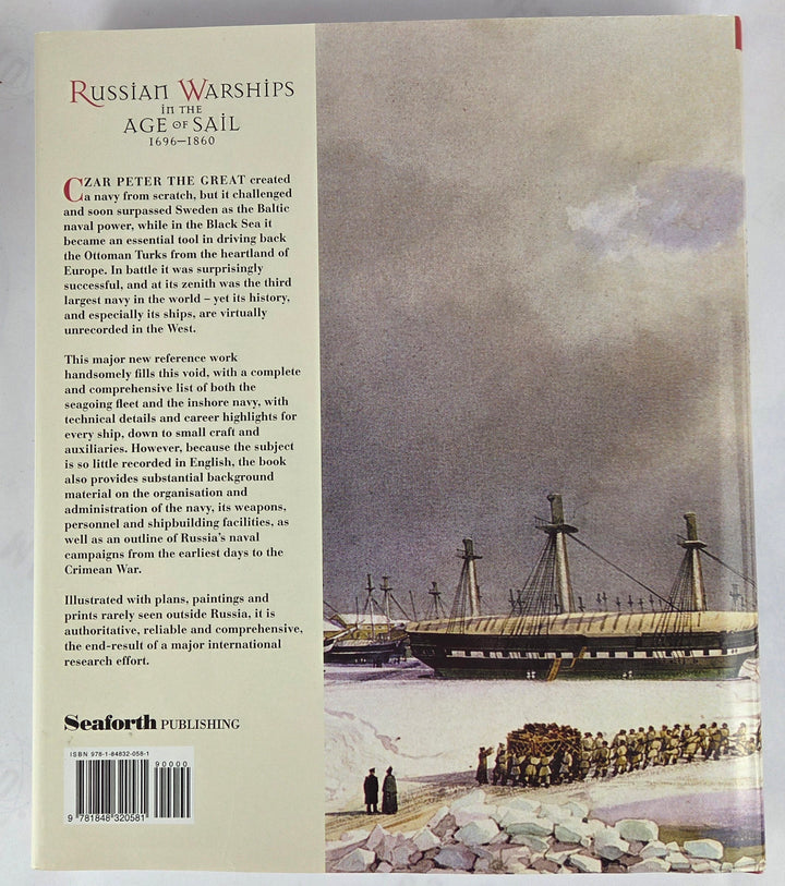 Russian Warships in the Age of Sail, 1696-1860: Design, Construction, Careers and Fates