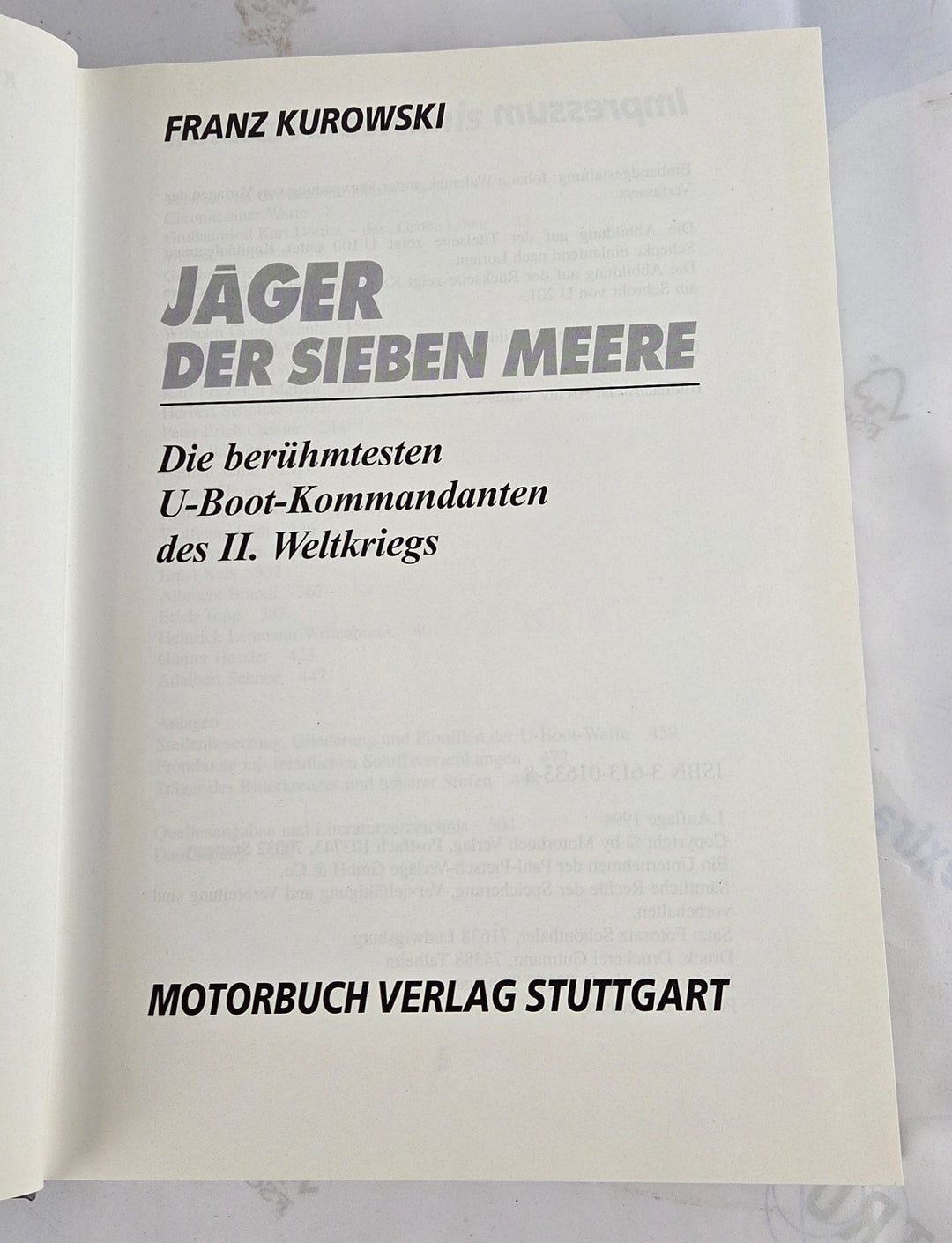 Jäger der sieben meere.