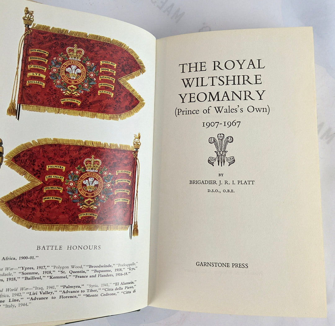 The Royal Wiltshire Yeomanry (Prince of Wales Own), 1907-1967