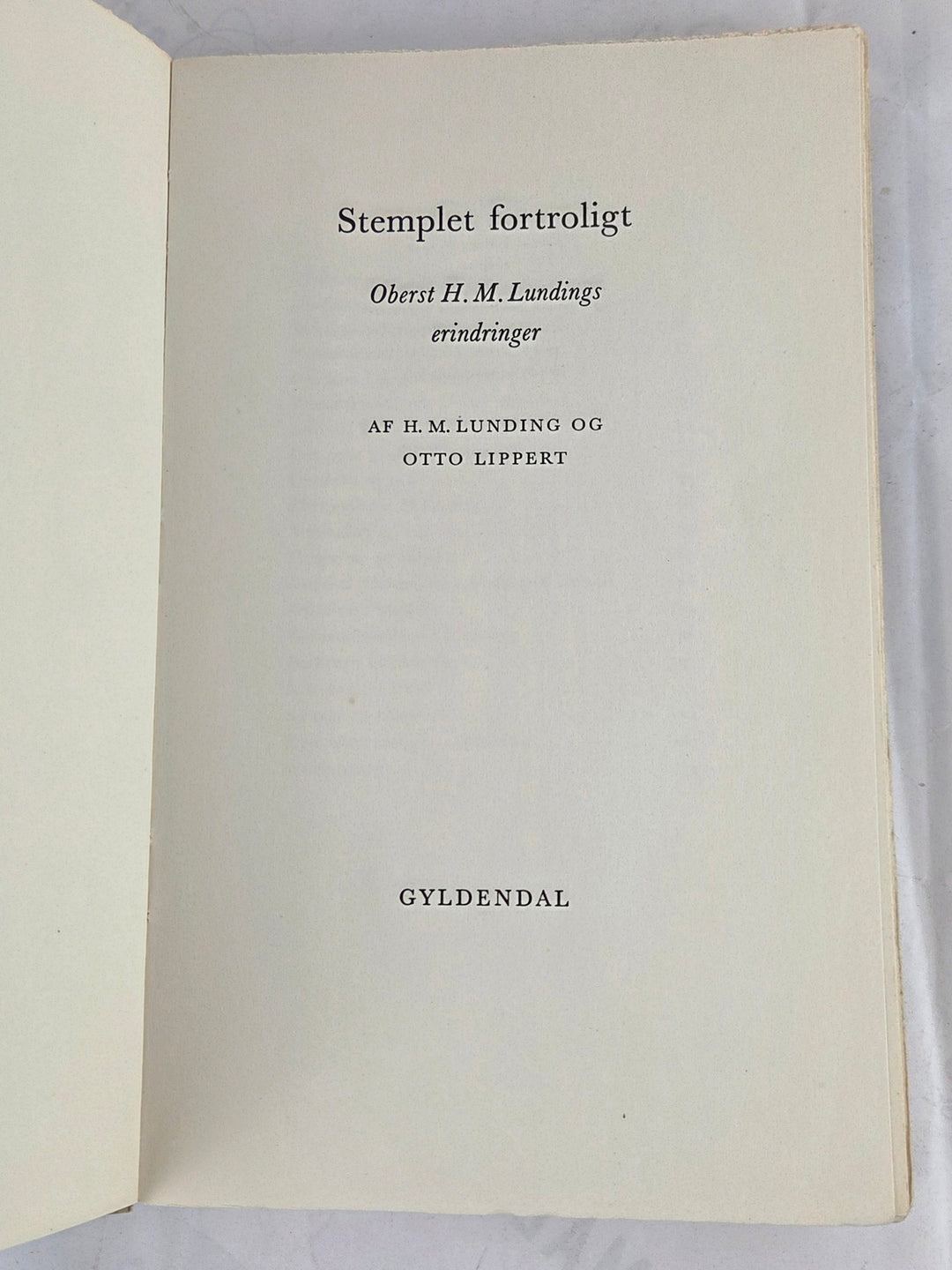 Stemplet fortroligt