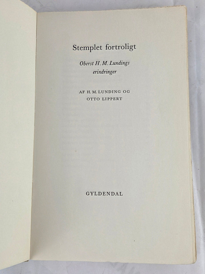 Stemplet fortroligt