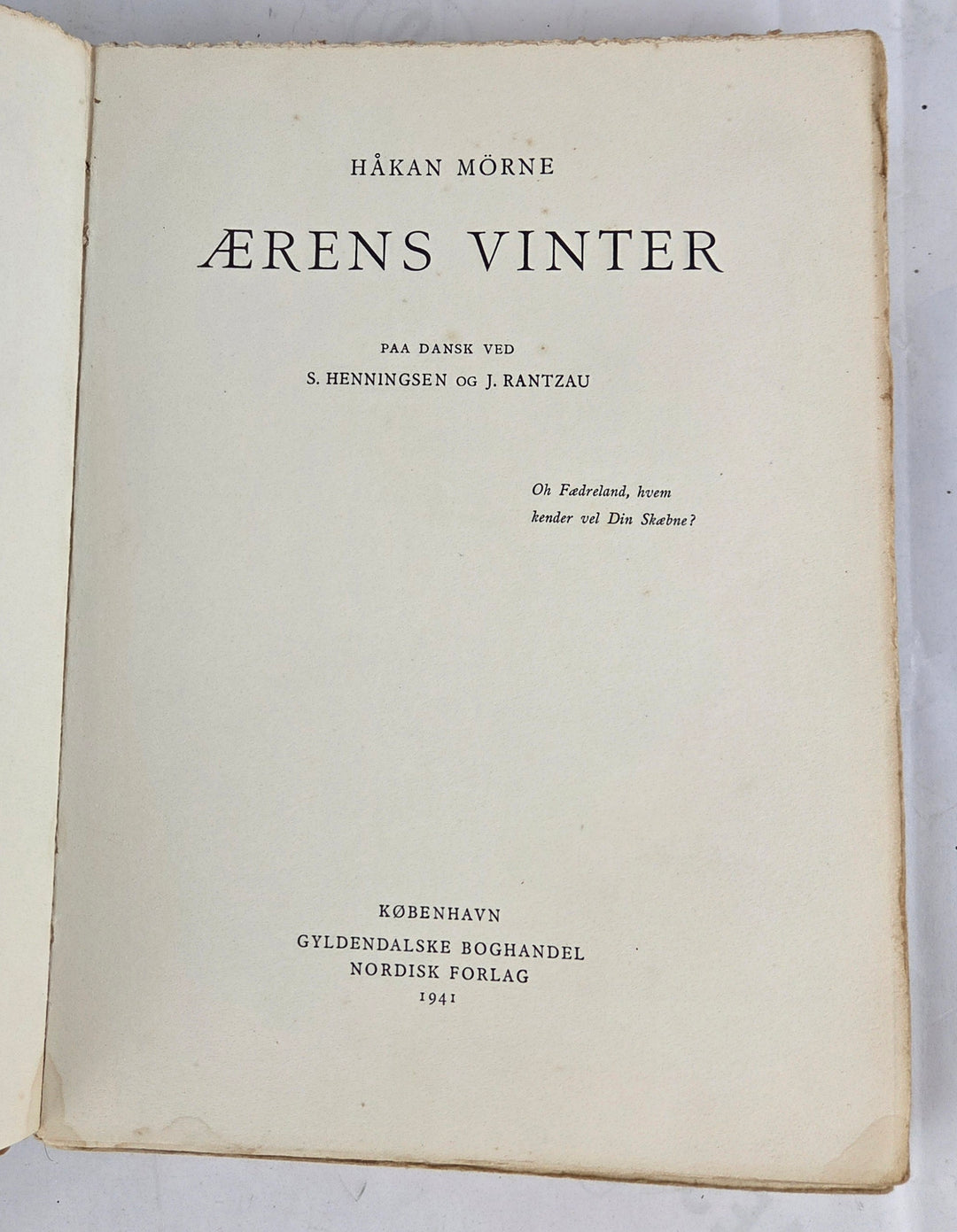 Ærens vinter