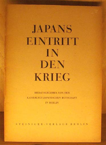 Japans Eintritt in den Krieg