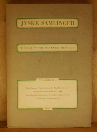 Jyske samlinger. Ny række VI, 3