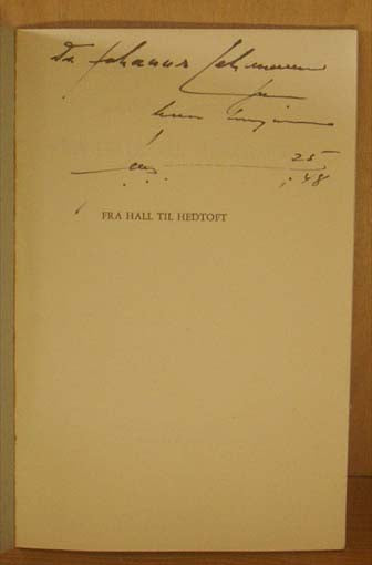 Fra Hall til Hedtoft