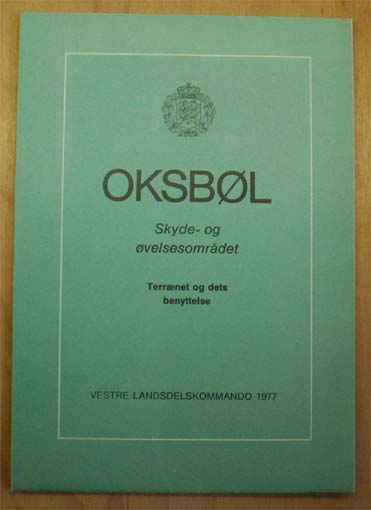 Oksbøl. Skyde- og øvelsesområdet