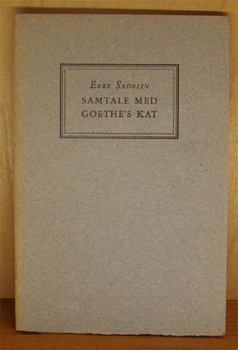 Samtale med Goethes kat
