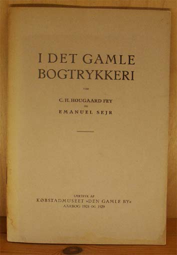 I det gamle bogtrykkeri