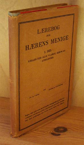 Lærebog for Hærens Menige 1. del. 1936 Gardehusar