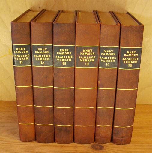 Hamsun. Samlede verker. Bind 1-16
