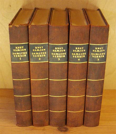 Hamsun. Samlede verker. Bind 1-16