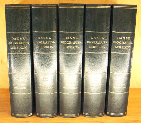 Dansk Biografisk Leksikon. 27 bind